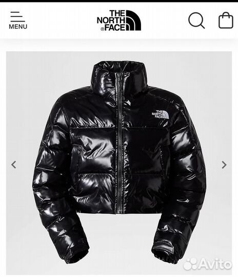 Пуховик женский M The North Face