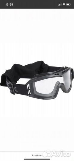 Сплав Kite Track Баллистические очки-маска