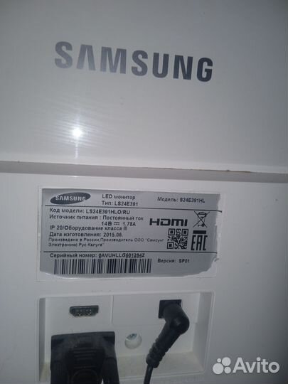 Монитор на компьютер samsung