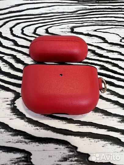 Кожаный чехол для AirPods 3 Leather Case Sequoia