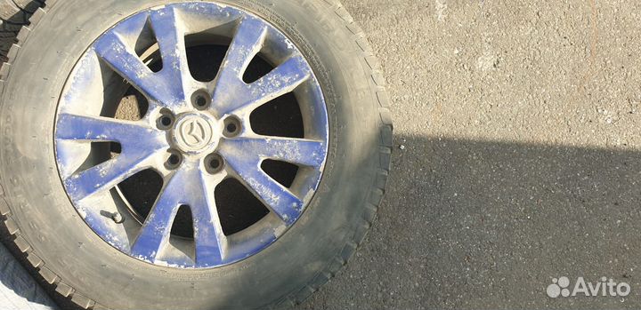 Колеса в сборе 205/60R16 Nokian Mazda 6.5X16 (52.5