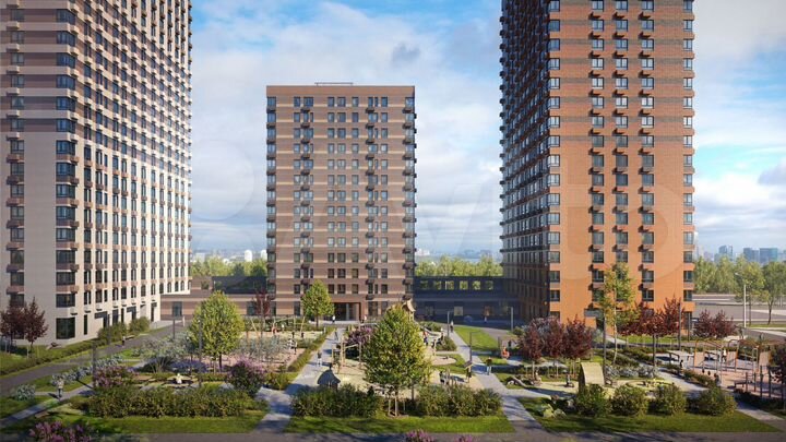 2-к. квартира, 59,2 м², 8/33 эт.