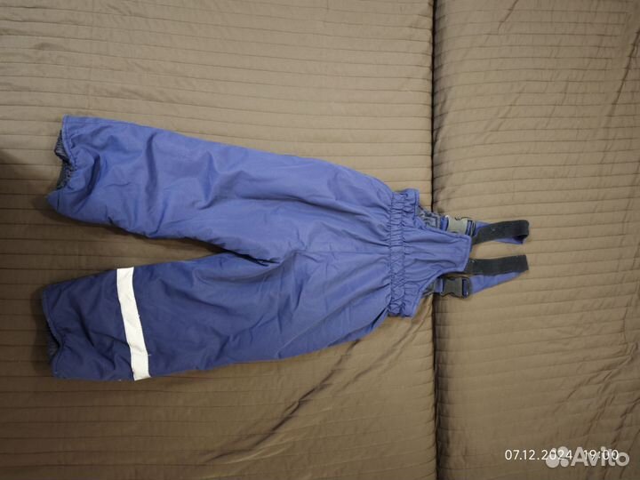 Полукомбинезон зимний для мальчика 98