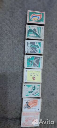 Спички СССР деревянные коробки