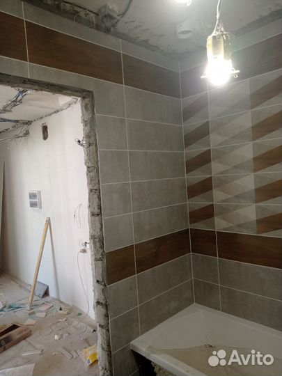 Плиточные работы плиточник