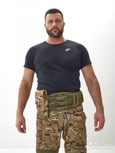 Одиночный закрытый подсумок на 2 магазина