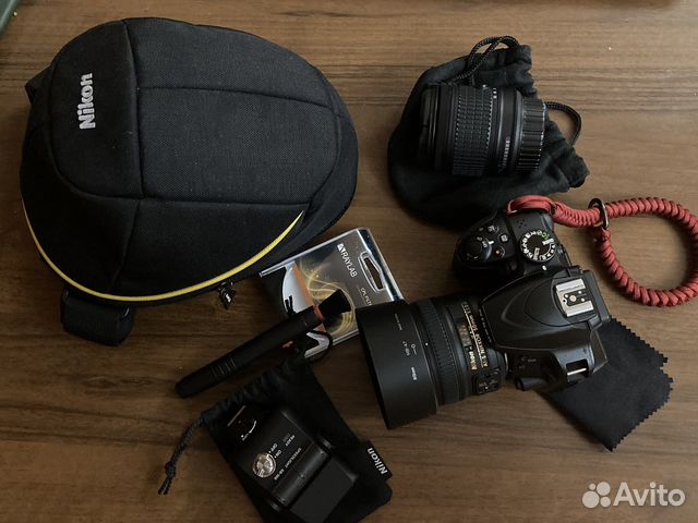 Фотоаппарат Nikon D3400 kit 18-55 + 50mm 1.8 G AF