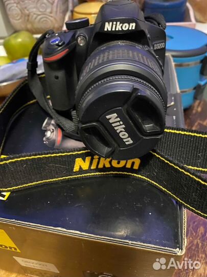 Фотоаппарат зеркальный Nikon d3200 kit 18-55 vr