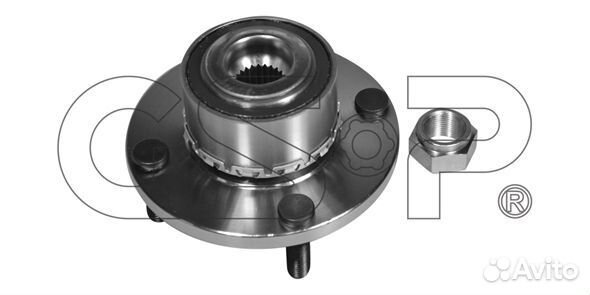 Ступица передней оси