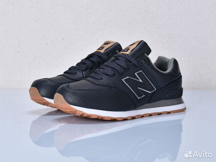 Кроссовки New Balance 574 натуральная кожа