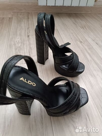 Босоножки женские 37 размер кожа aldo