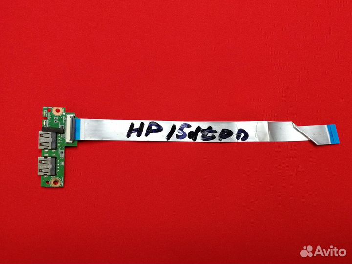 Плата USB HP 15-d050sr osamu2 MV USB+LED V1
