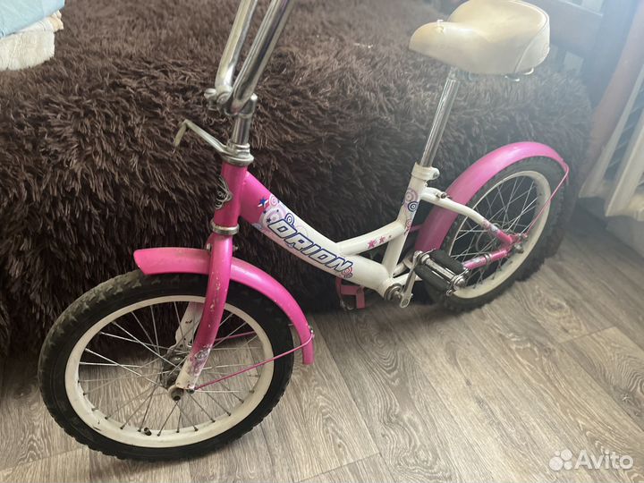 Детский велосипед для девочки 16