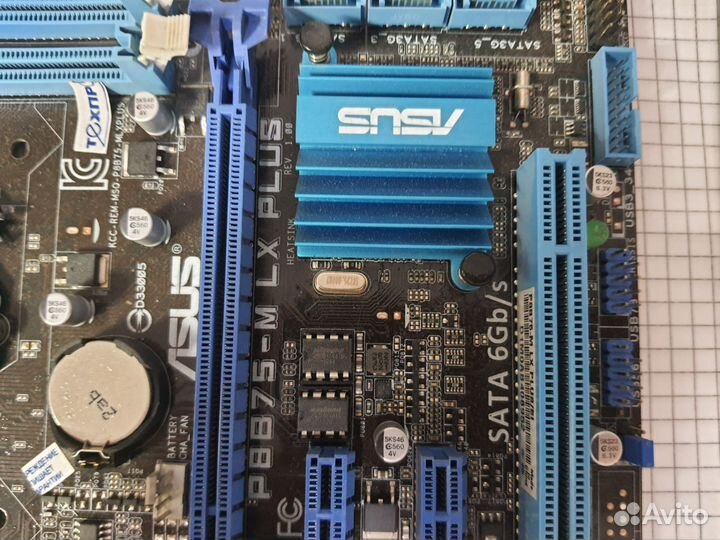 Материнская плата 1155,1156