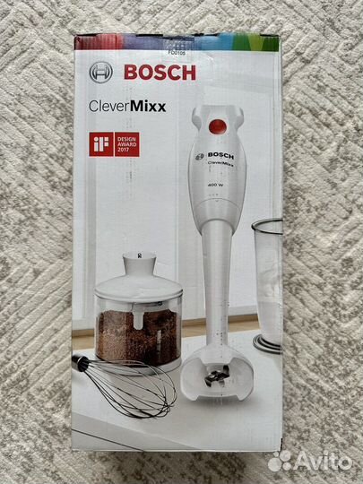 Новый Блендер погружной bosch