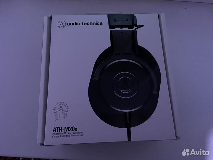Наушники audio technica ATH-M20x