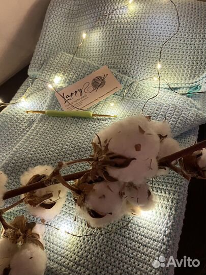 Плед ручной работы