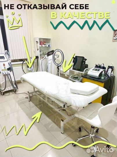 Кушетка массажная косметологическая 1 мотор электро