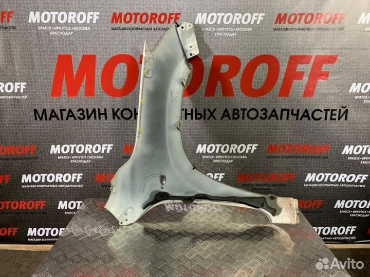 Крыло левое Тойота Рав ACA31 светлое рожок н А22