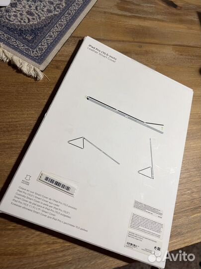 Apple Leather SMART Cover для iPad 10.2' 2021