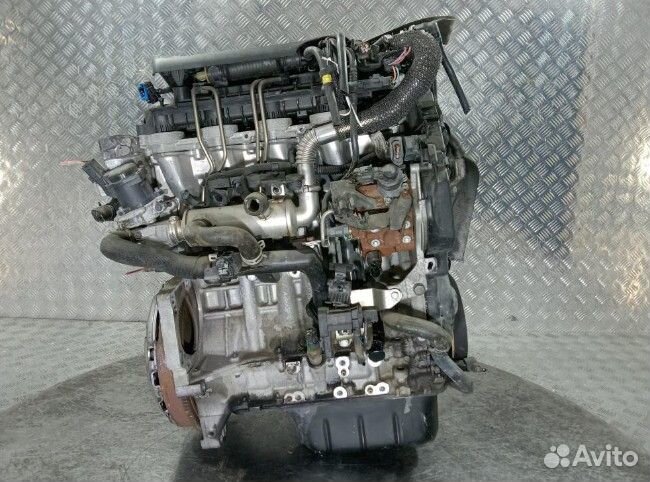 Двигатель 9HW Citroen Berlingo 1.6 Дизель (02-12)
