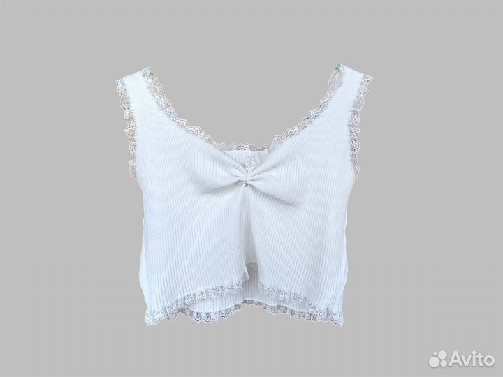 Топ женский белый