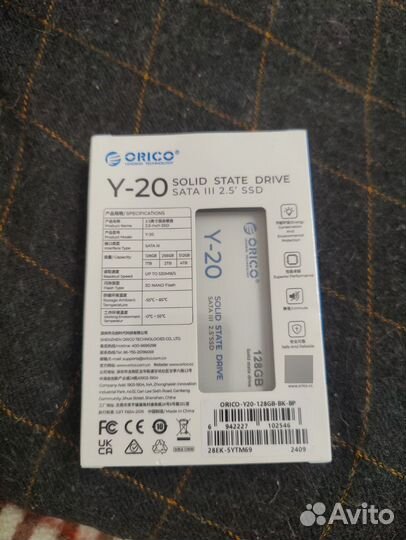 SSD Orico y-20 128gb