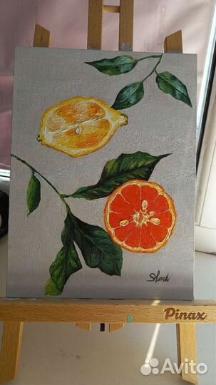 Картина маслом на холсте 