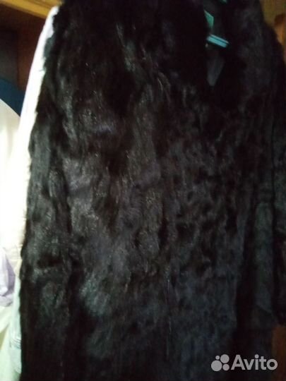Шуба из меха козы, 58р бу