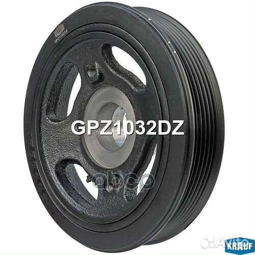 Шкив коленвала GPZ1032DZ Krauf