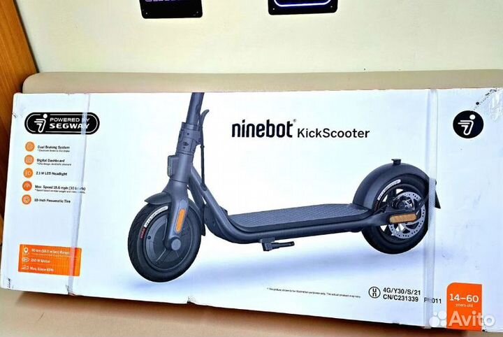 Электросамокат ninebot F30p