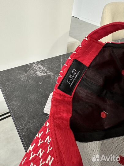 Бейсболка mlb оригинал красная