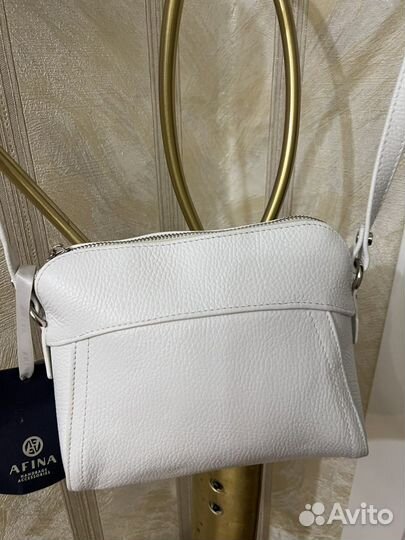 Сумка натуральная кожа афина