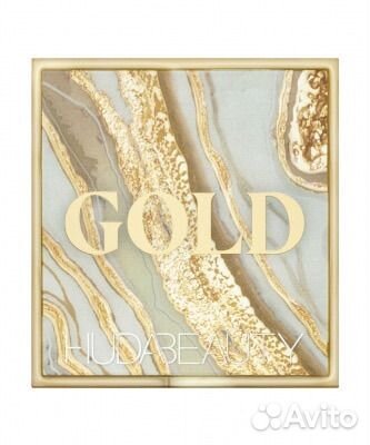 Палетка теней huda beauty- Gold Obsessions Palette