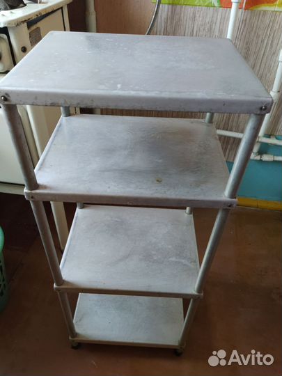 Этажерка алюминиевая крепкая и лёгкая