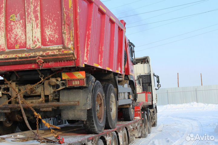 Трал перевозка негабаритных грузов