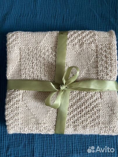 Мериносовый плед для малыша