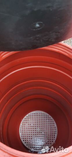 Бочка пластиковая пищевая 260 литров