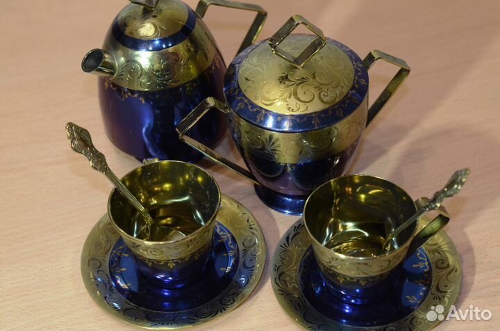 Кофейный сервис (цирконий)