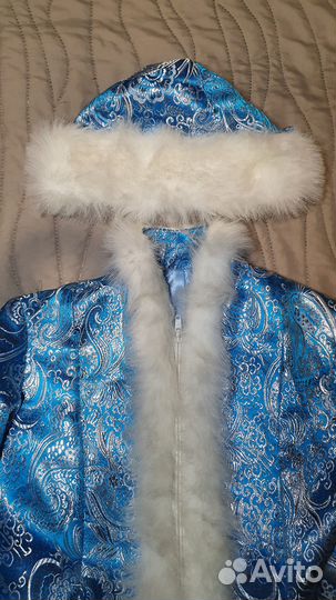 Костюм снегурочки для девочки 5-8 лет