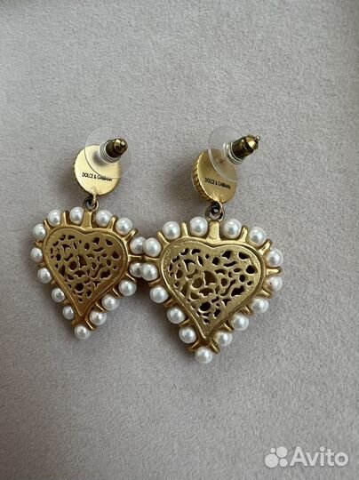 Серьги dolce gabbana