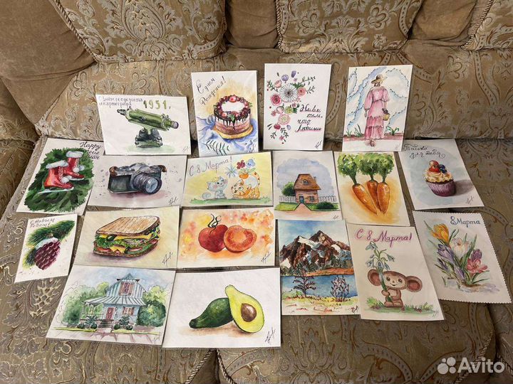Рисую открытки на заказ и просто рисунки