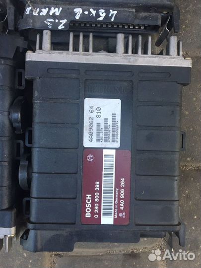 Блок управления двигателем Ауди 100 2.3