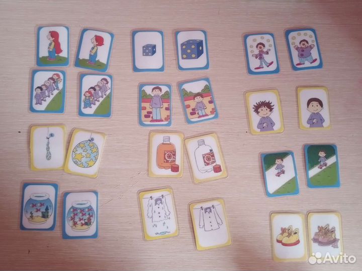 Развивающие карточки-противоположности