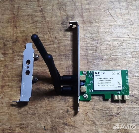 Сетевой адаптер Wi Fi D-Link N300 PCI Express