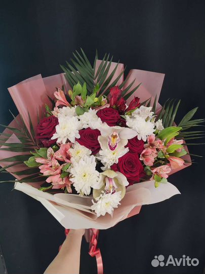 Букеты, цветы, розы 51-101, доставка, подарки