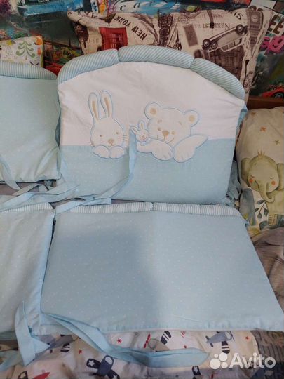 Бортики в кроватку