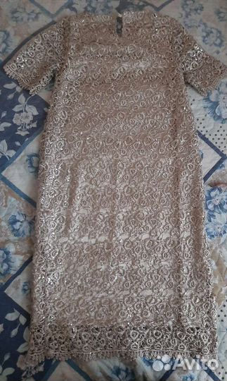 Платье с пайетками