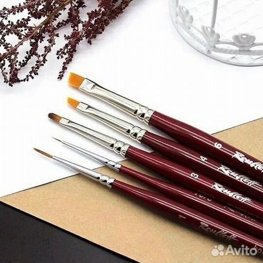 Кисти для геля Рублефф