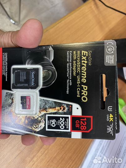 Карта памяти micro sd 128